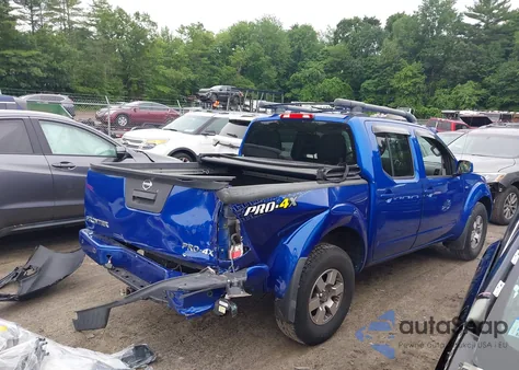 2013 Nissan Frontier Pro-4X z USA, uszkodzony, nr VIN 1N6AD0EV3DN760166